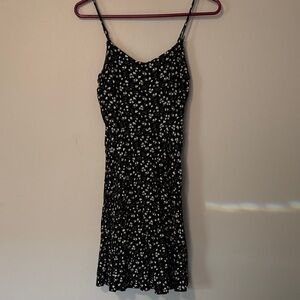 Old navy Floral Black Dress